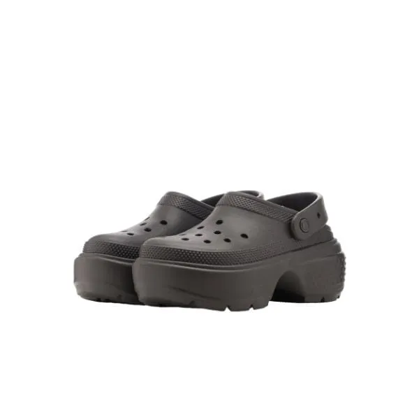 קפקפי קרוקס פלטפורמה לנשים Crocs Stomp Clog-dark iris 209347-5AS