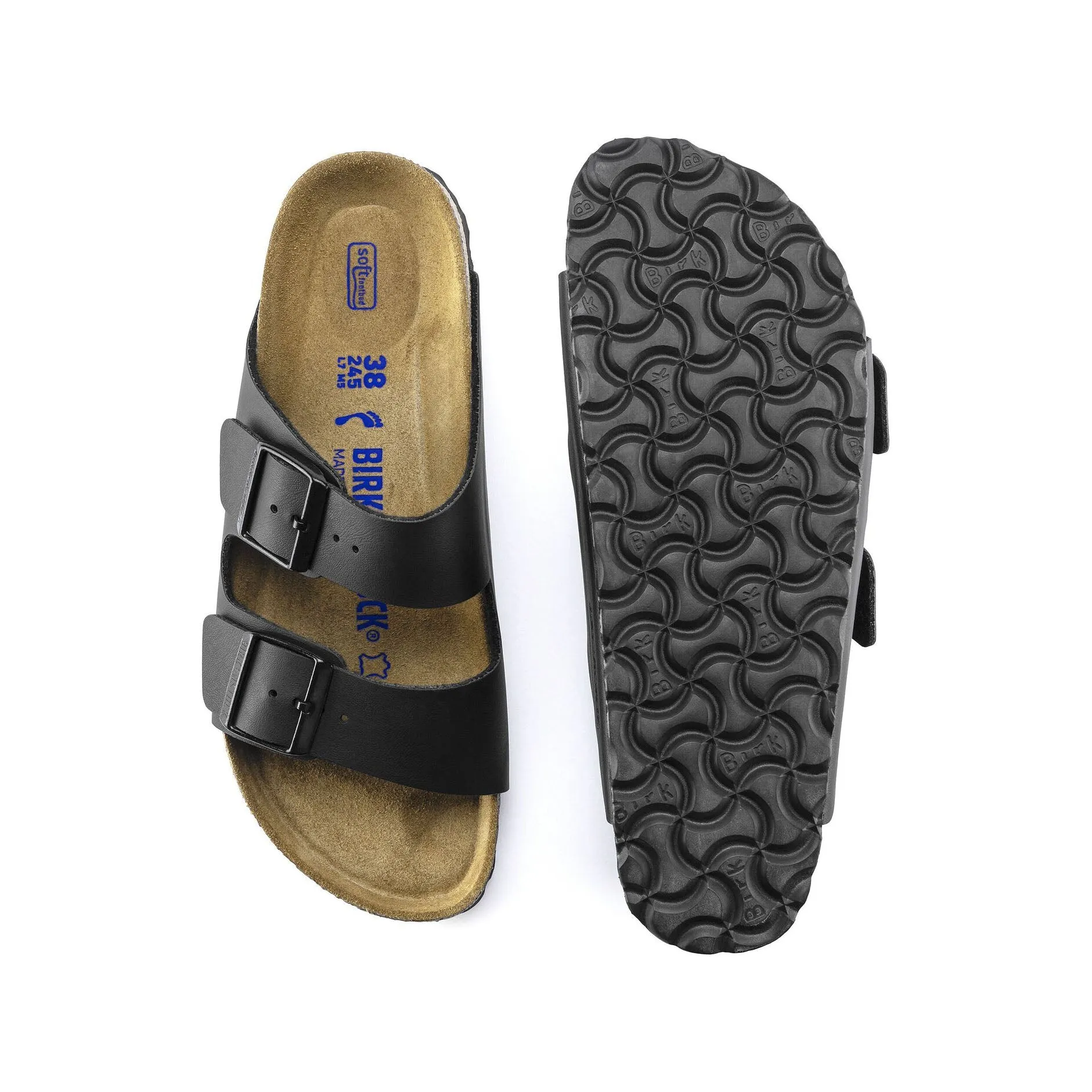 Birkenstock Arizona SFB Black Birko-Flor