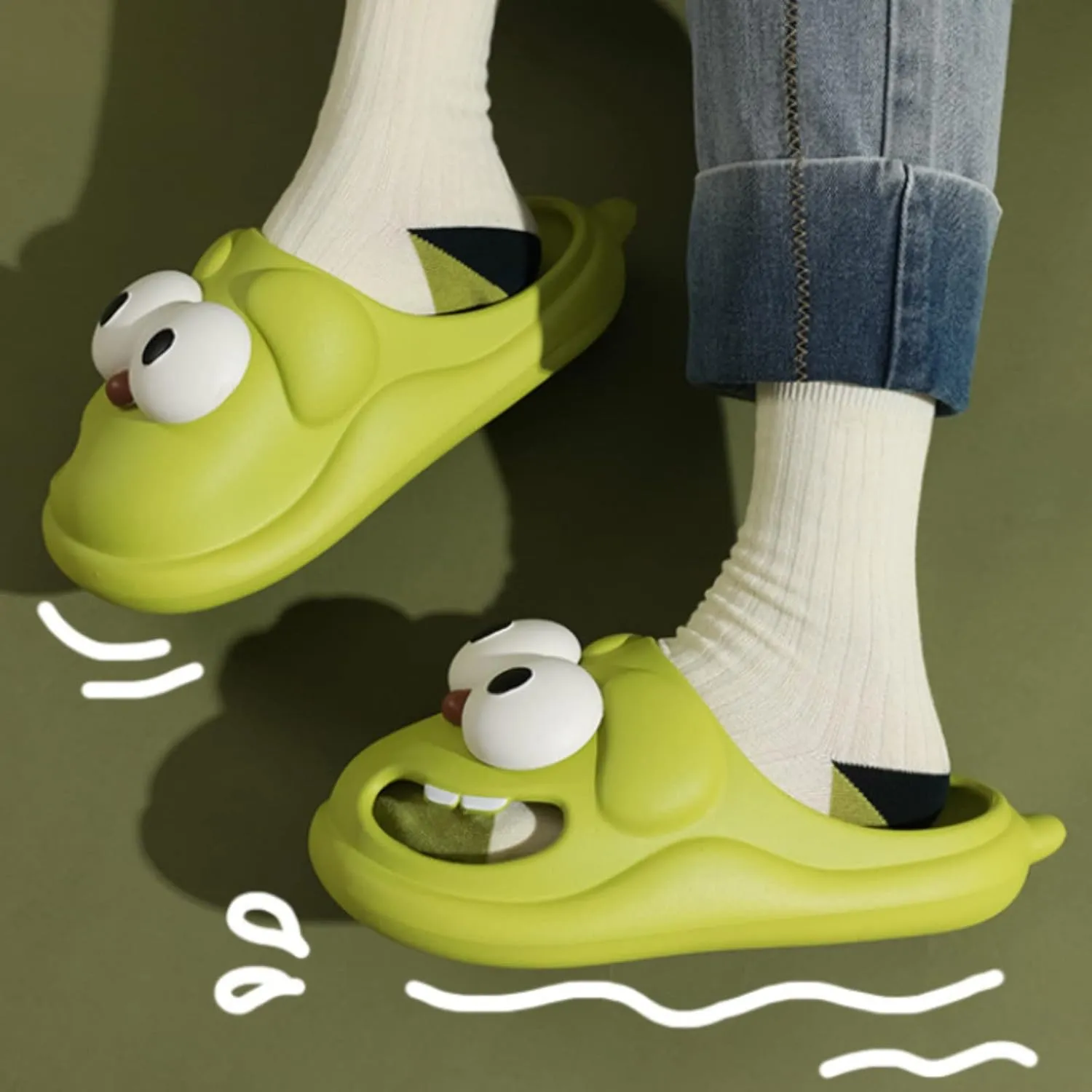 Cloud Slippers for Men Womens Slides Mens Slides for Women Non Slip Public Soft Sole Slippers