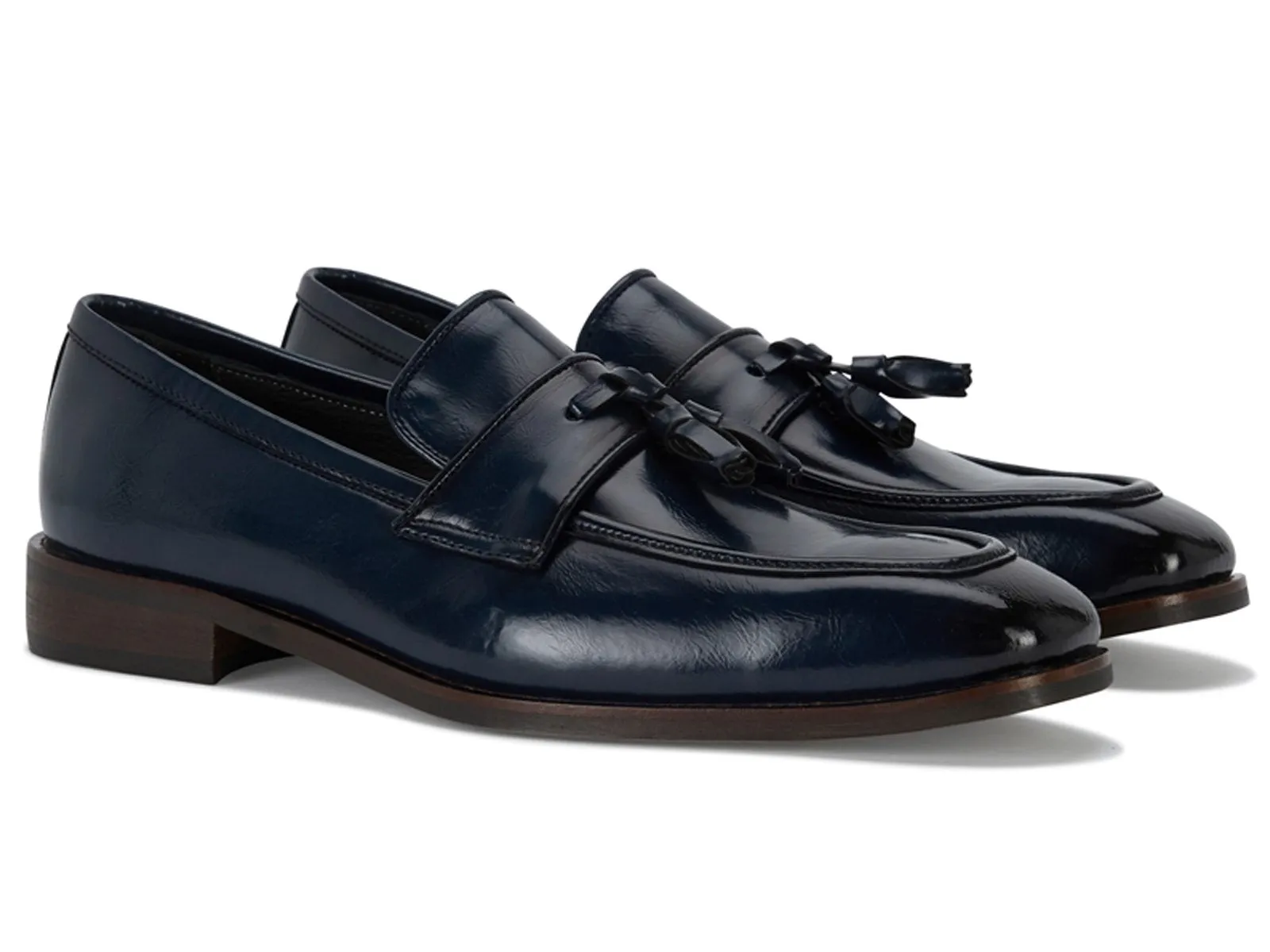 Curtis Navy Loafer
