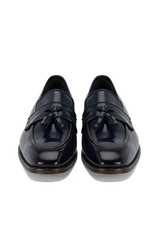 Curtis Navy Loafer