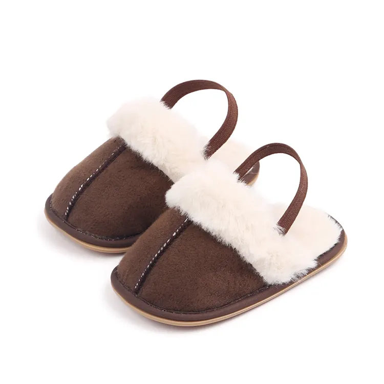Fluffy Slipper Slides Baby Shoes