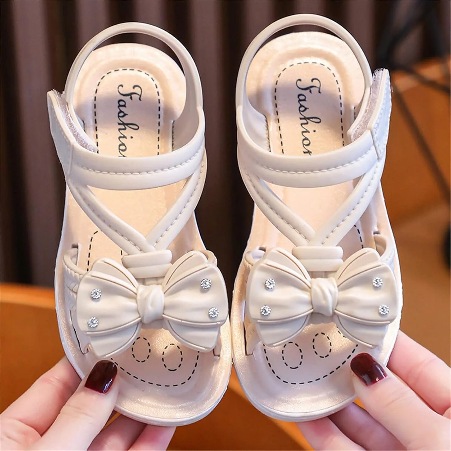 Girls Sandals Children Sandals Soft Flat Shoes Fashion Comfortable Flower Sandals en Sandals for Toddler Girls