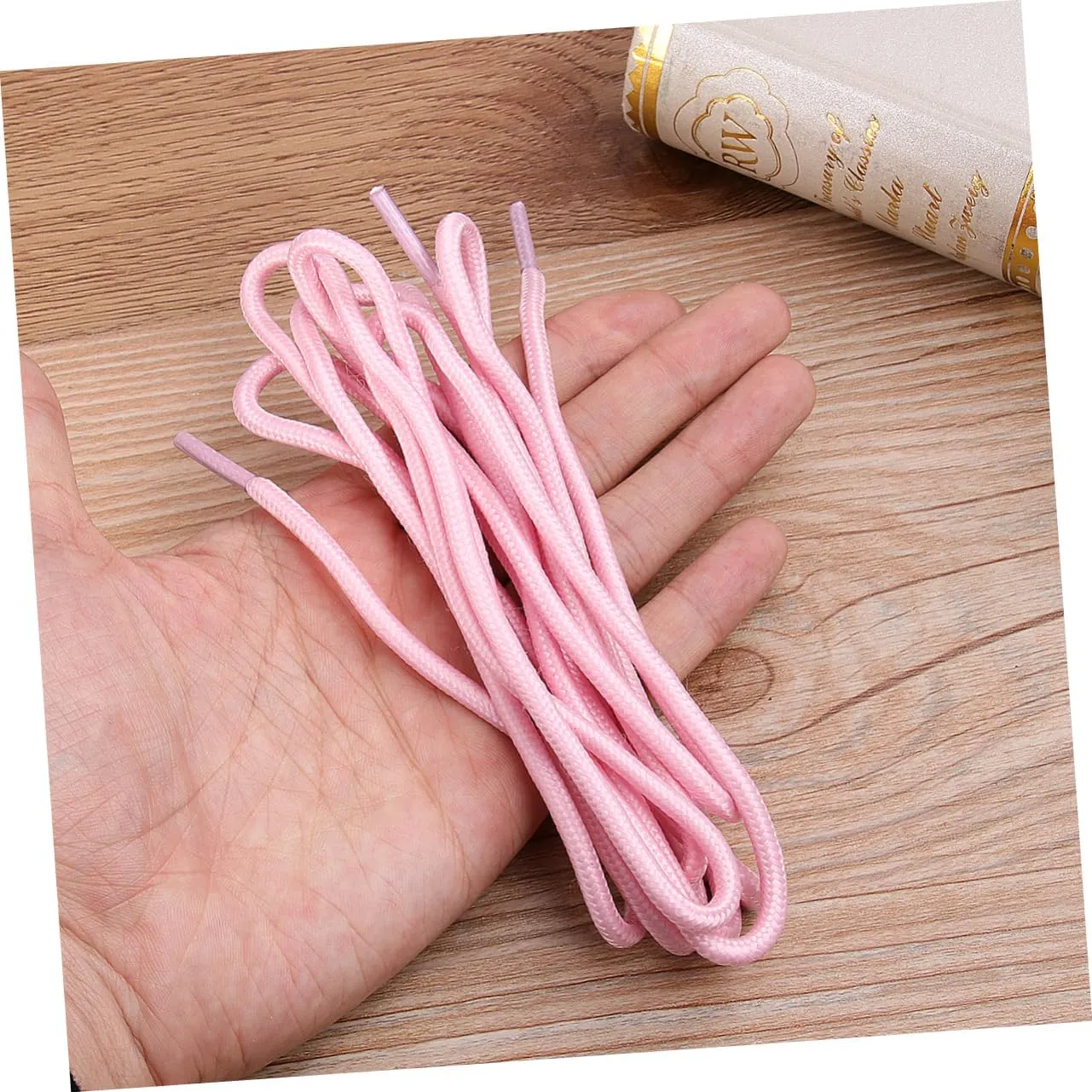 Luminous Shoelace Light up Shoelaces White Laces for Sneakers Stretchy Shoelaces Round Shoelaces Shoes