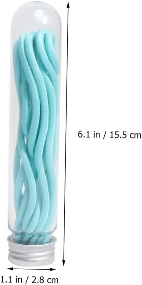 Luminous Shoelace Light up Shoelaces White Laces for Sneakers Stretchy Shoelaces Round Shoelaces Shoes
