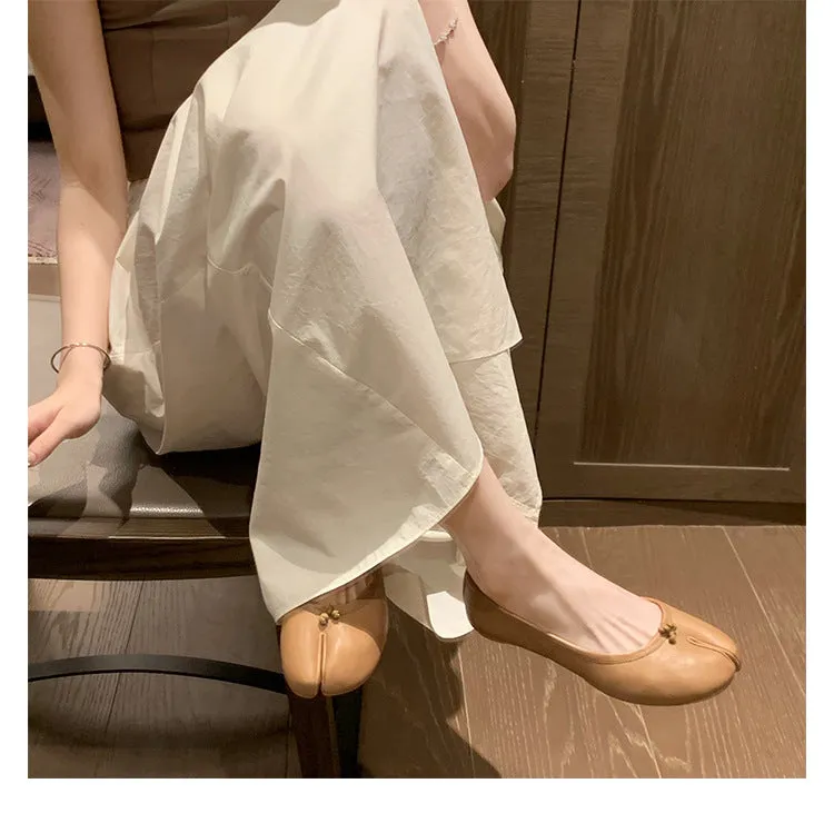 Lunaria Stylish Tabi Pumps