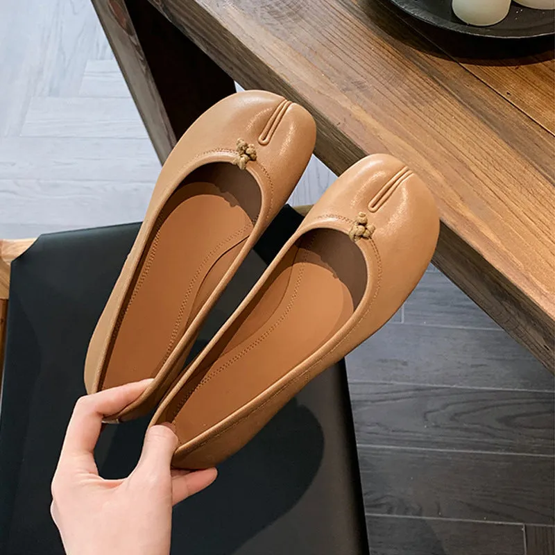 Lunaria Stylish Tabi Pumps
