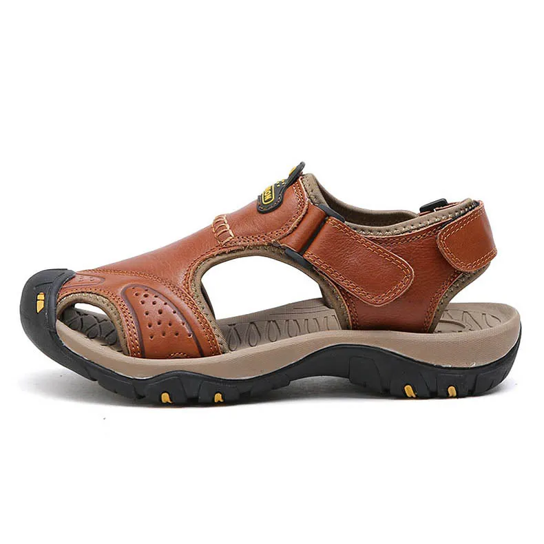 Men's Summer Soft Genuine Leather Sandals