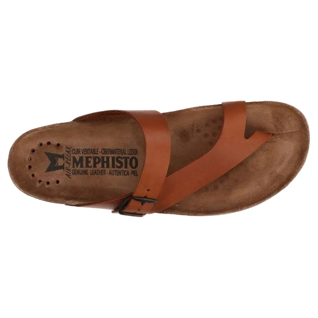 Mephisto Niels Nubuck Leather Men's Slide Sandals