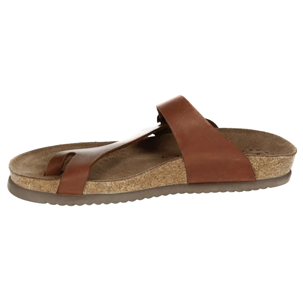 Mephisto Niels Nubuck Leather Men's Slide Sandals