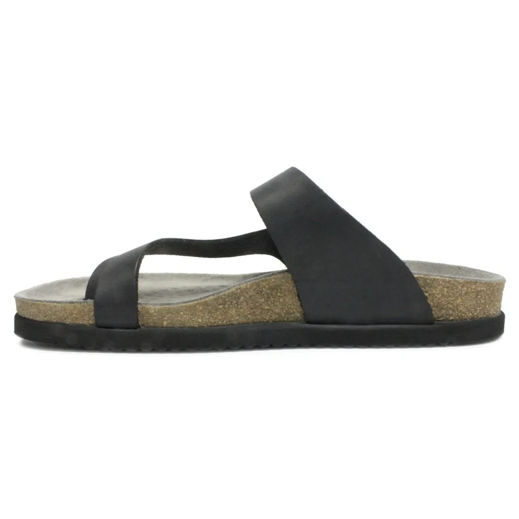 Mephisto Niels Nubuck Leather Men's Slide Sandals