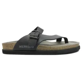 Mephisto Niels Nubuck Leather Men's Slide Sandals