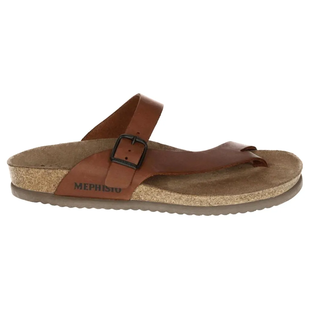 Mephisto Niels Nubuck Leather Men's Slide Sandals