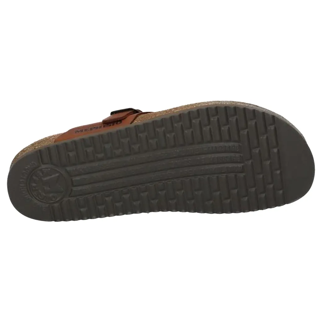 Mephisto Niels Nubuck Leather Men's Slide Sandals