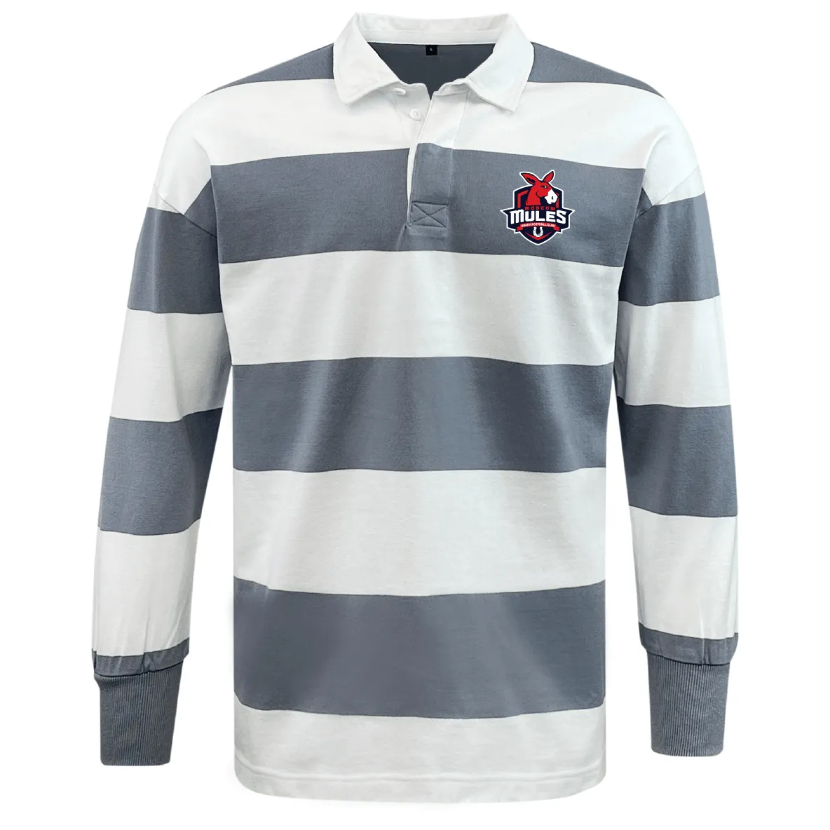 Moscow Mules RFC Classic Long Sleeve Hooped Rugby Jersey
