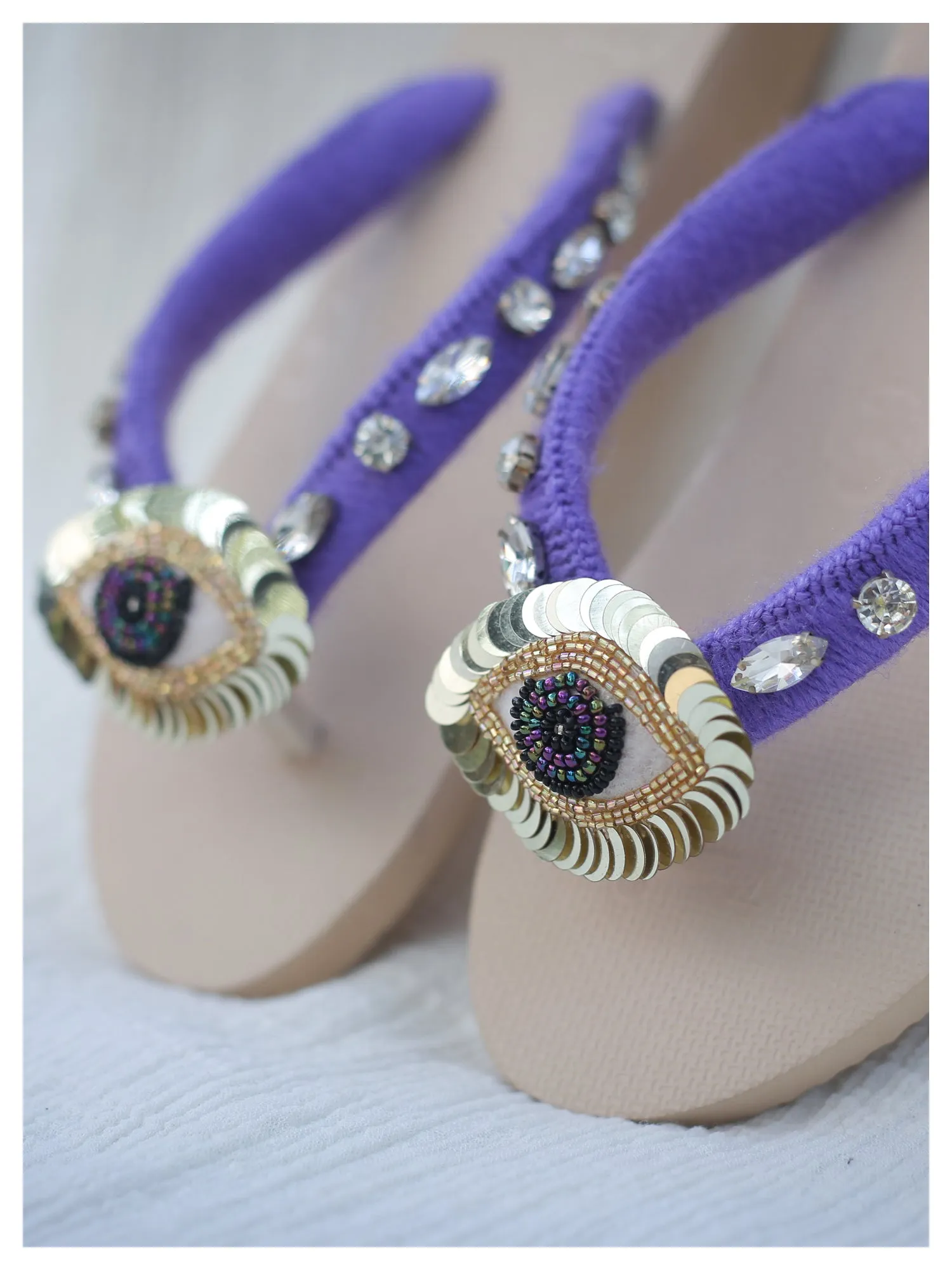NAZAR beach flip-flops - Lilac