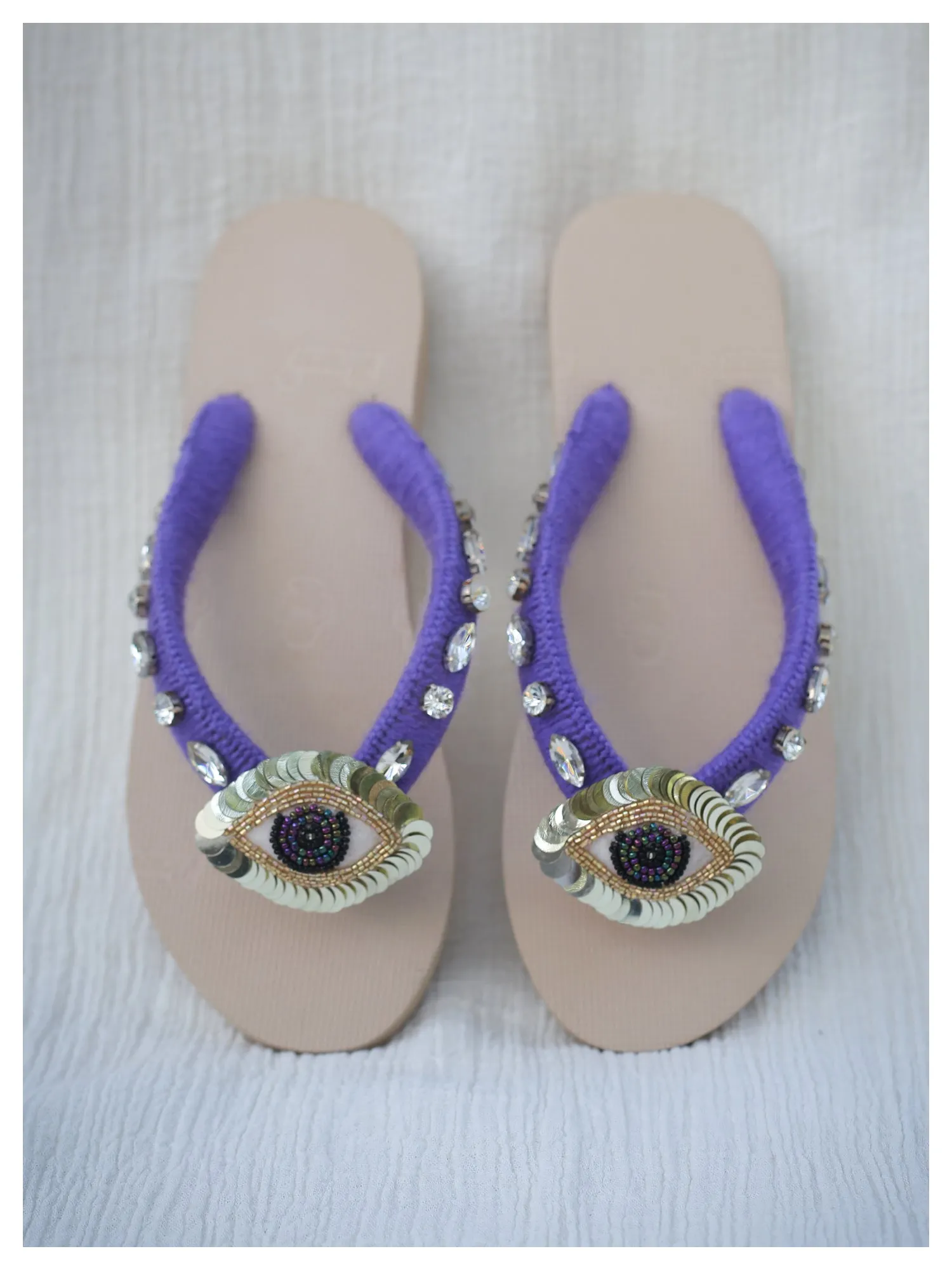 NAZAR beach flip-flops - Lilac