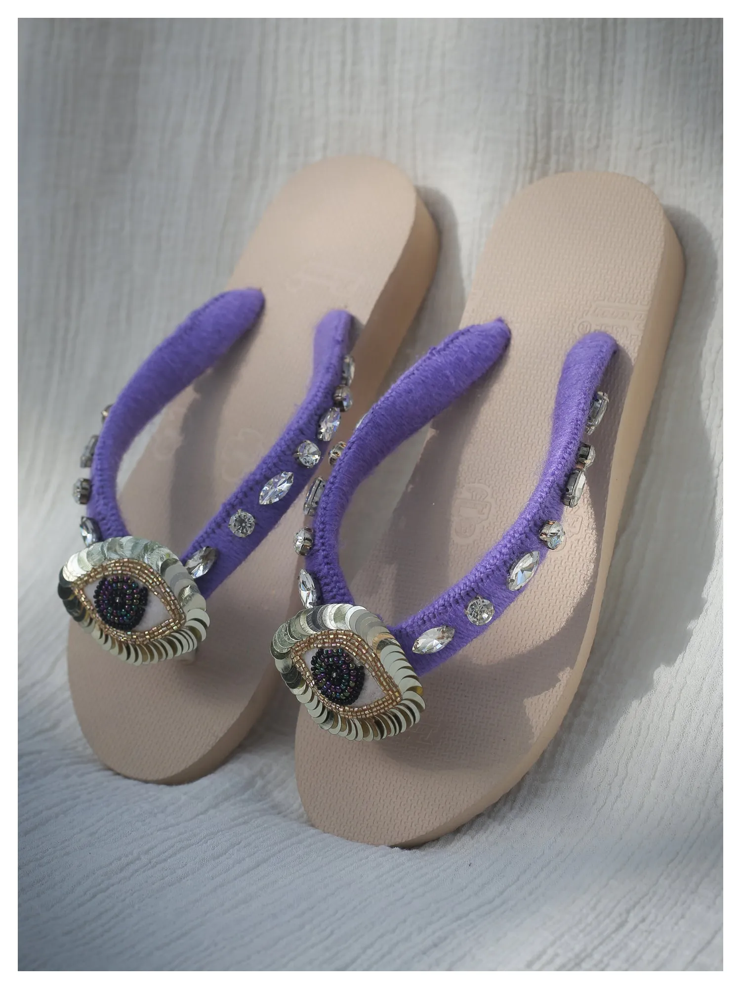 NAZAR beach flip-flops - Lilac