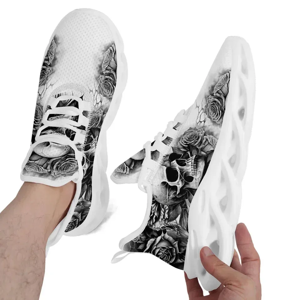 New skull shoes Comfortable Fashion Easter Skull Sneakers Personalized maxsoul Sneakers,
