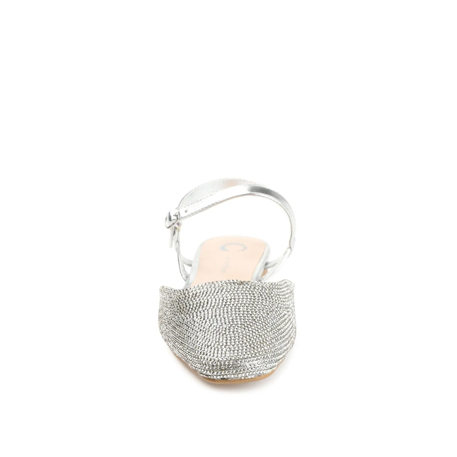 NYSHA GLITTERED FORMAL FLATS IN NARROW