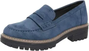 Platform Loafers for Women Comfort Slip On Loafers Casual Business Shoes Classic Fall Shoes Leather Penny Loafers