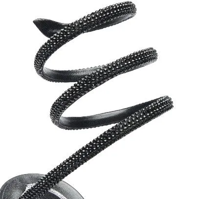 René Caovilla Cleo Black Sandal 105