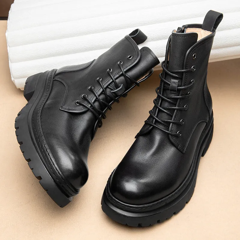Royvane Slip-On Dress Boots