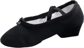 Sandals Women Comfortable Walking Women's Canvas Dance Shoes Soft Soled Training Shoes Ballet Shoes Business Heels Women