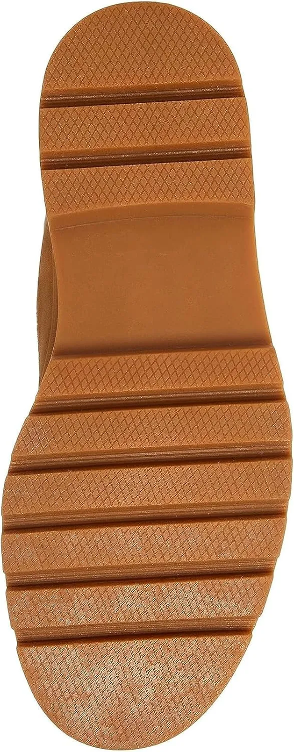 Steve Madden Gabber Boots for Men - Durable Nubuck Leather Construction - Textile Lining - Round Toe