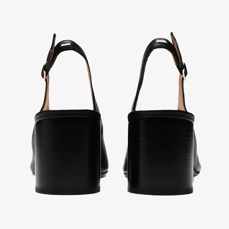 Tabi Sandals in Soft Vintage Leather