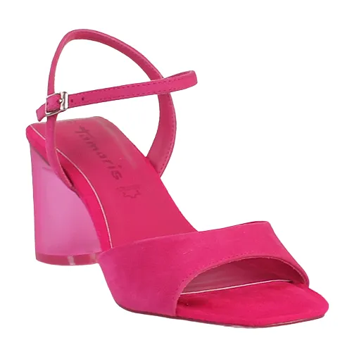 Tamaris Ladies Heeled Sandals - 28340-44 - Pink