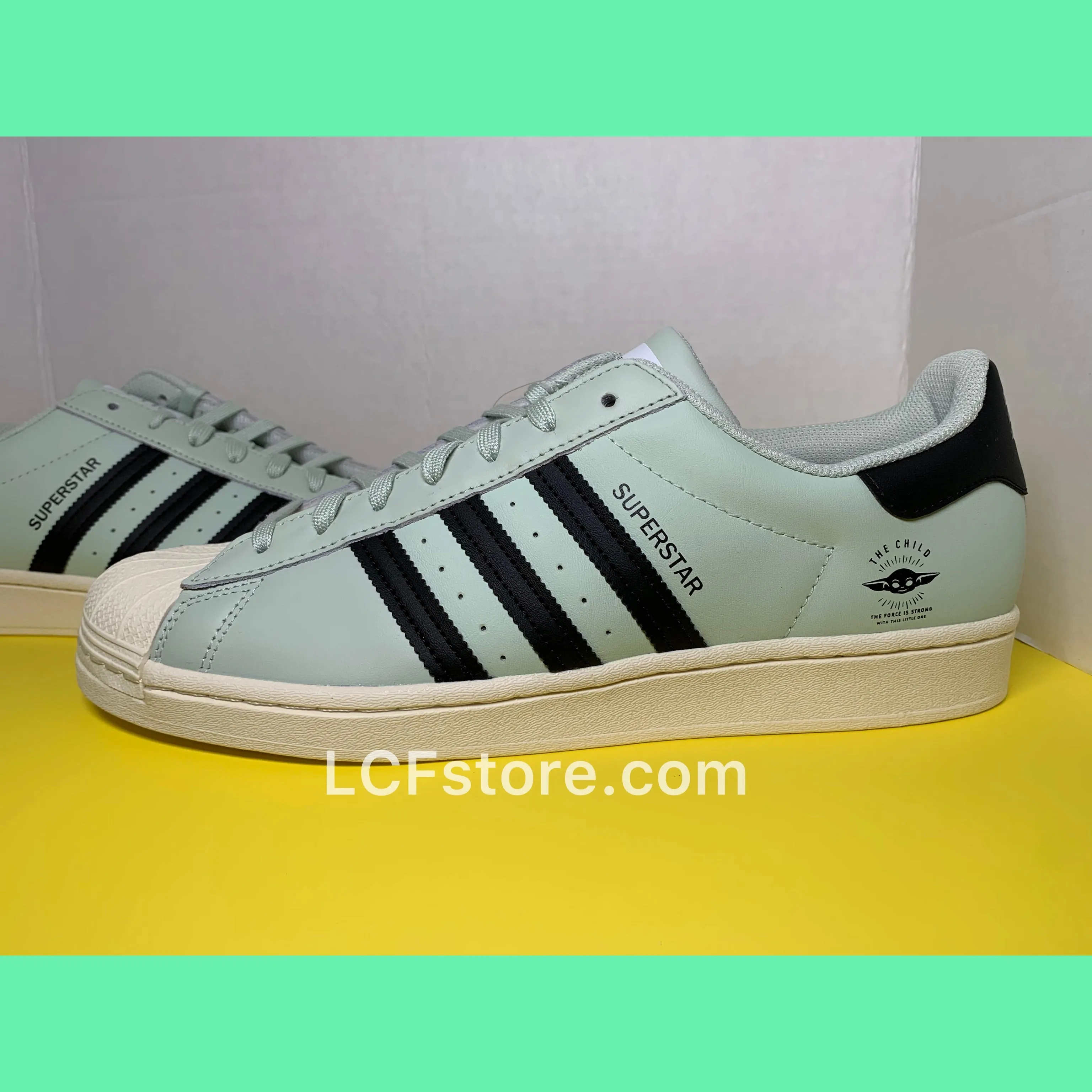 THE CHILD ADIDAS SUPERSTAR SHOES