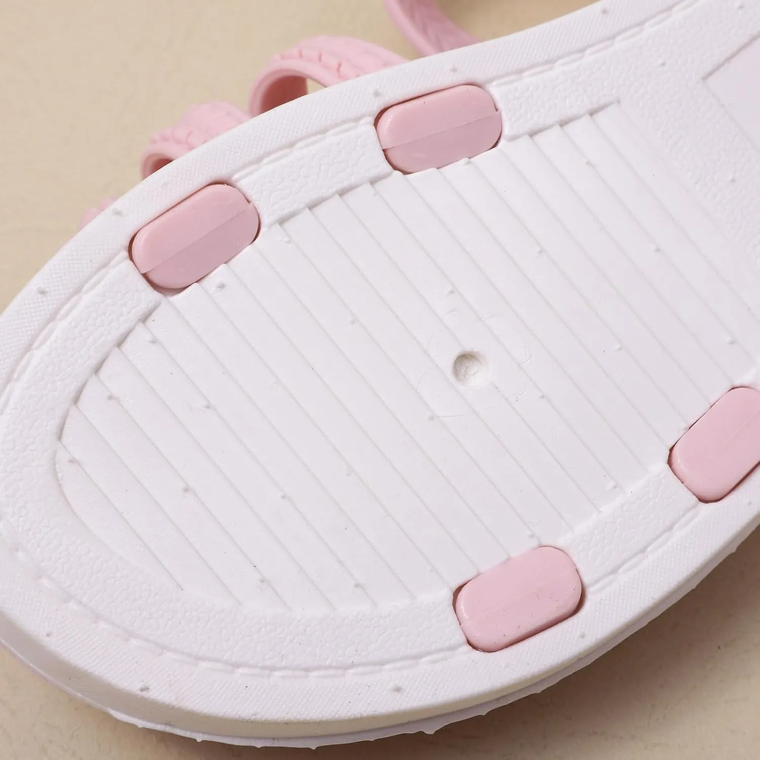 Toddler Kids Girls Sandals Soft Flat Shoes Fashion Comfortable Bow Soft Bottom Lightweight Princess Sandals