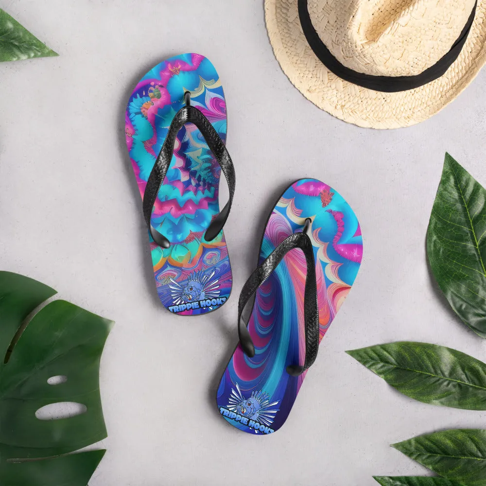 Trippie Hooks Trippie Wave Flip-Flops