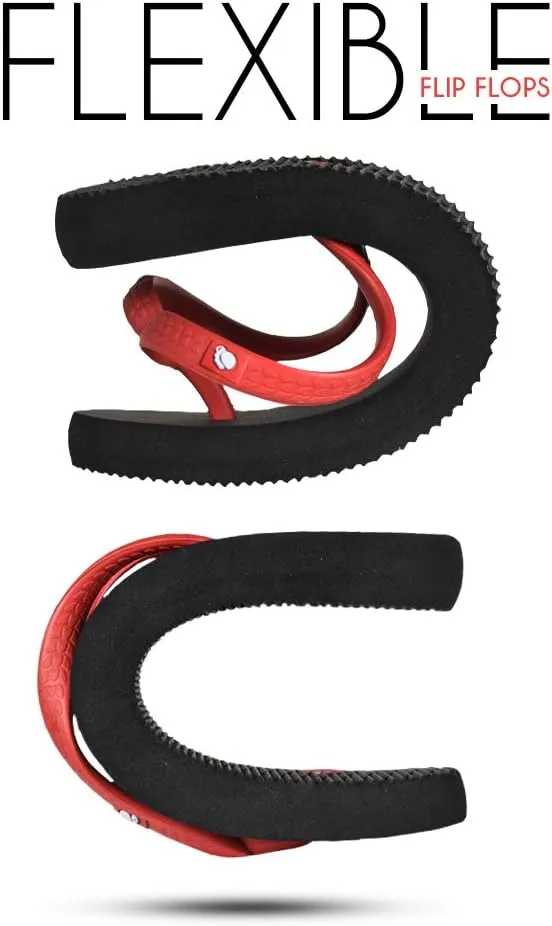 Ultra Soft Comfortable Natural Rubber Summer Beach Flip Flops For Women