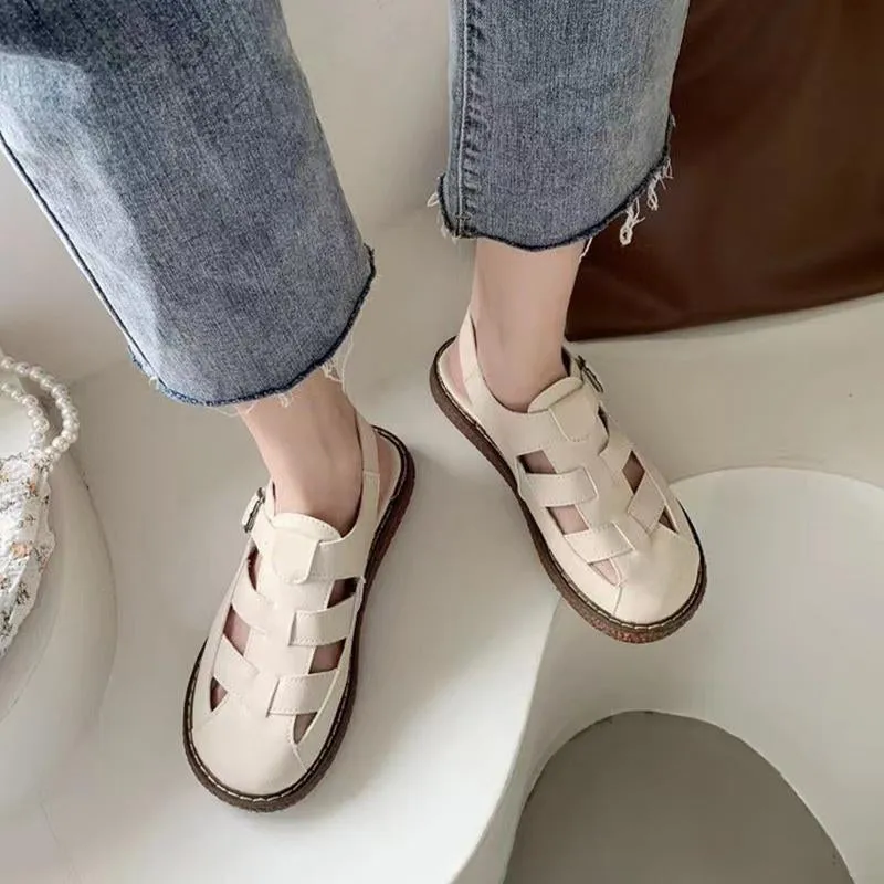 Weave Soft Roman Sandals