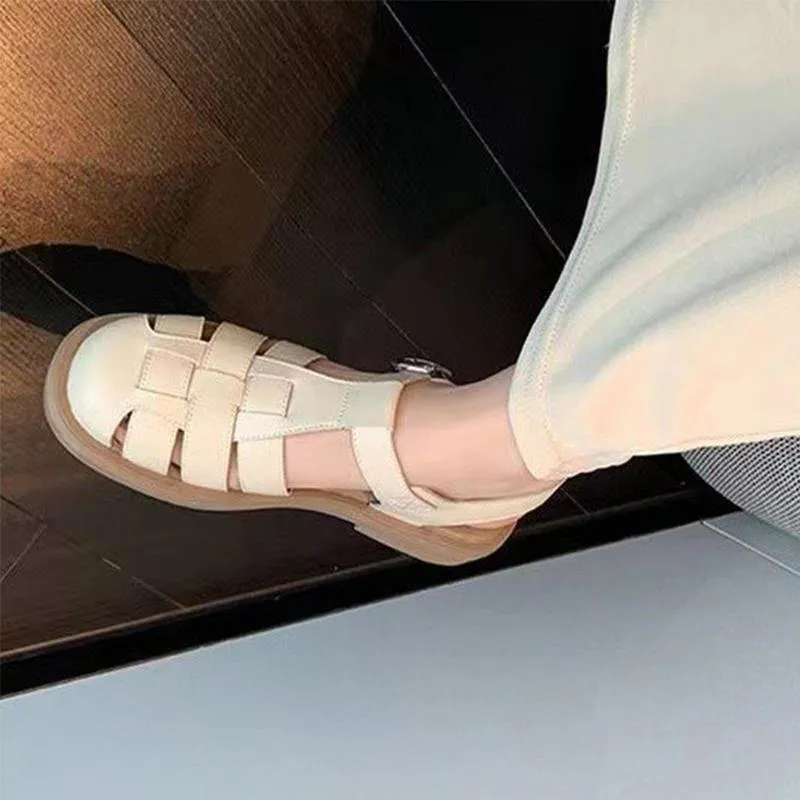 Weave Soft Roman Sandals