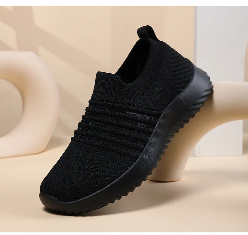 Women's Light Soft Bottom Casual Cool Breathable Comfortable Mesh Sneaker