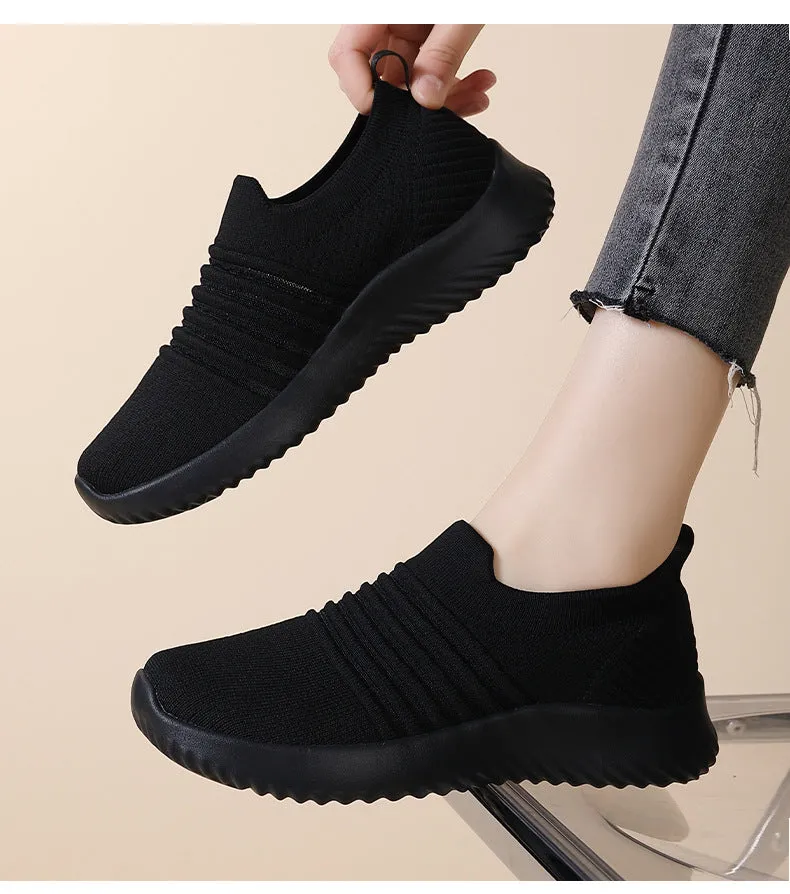 Women's Light Soft Bottom Casual Cool Breathable Comfortable Mesh Sneaker