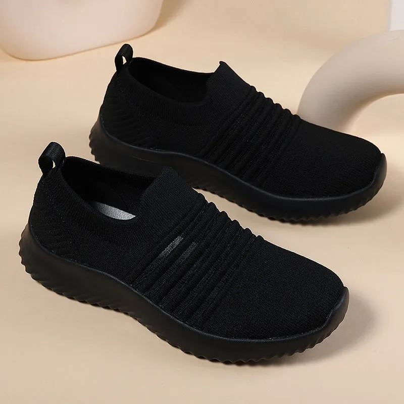 Women's Light Soft Bottom Casual Cool Breathable Comfortable Mesh Sneaker