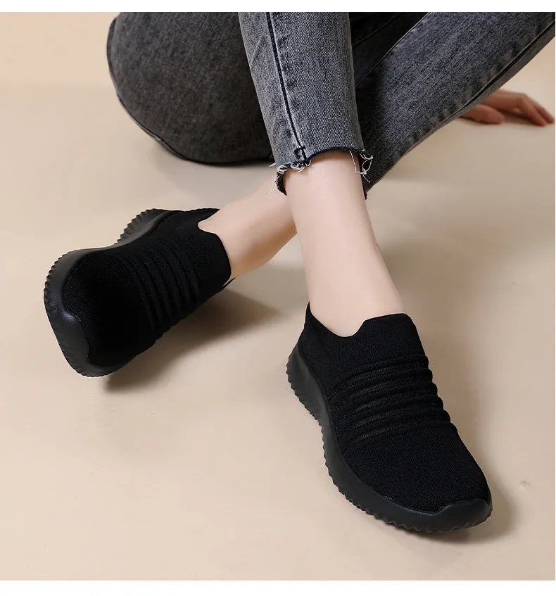 Women's Light Soft Bottom Casual Cool Breathable Comfortable Mesh Sneaker