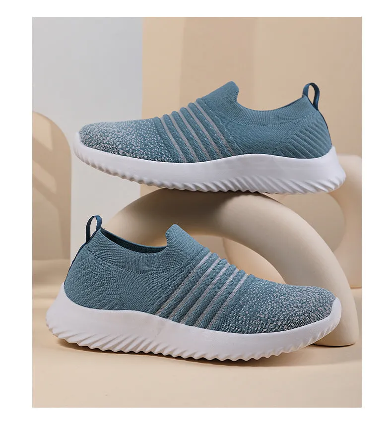 Women's Light Soft Bottom Casual Cool Breathable Comfortable Mesh Sneaker